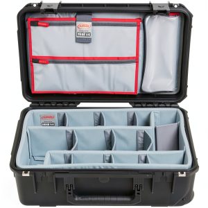 SKB iSeries Watertight Photo Case with Wheels Dividers-0