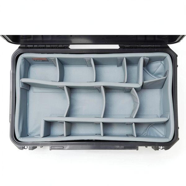 SKB iSeries Watertight Photo Case with Wheels Dividers-4