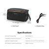Neewer Tech Pouch Splashproof Organizer Travel Bag-7