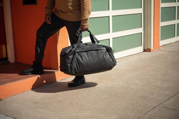 Peak Design Travel Duffel Black Weatherproof Carry On Bag-7