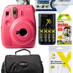 Fujifilm Instax Mini 9 Instant Camera Slim Design Selfie-0