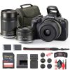 Canon EOS R50 Mirrorless Camera 24MP 4K Video Bundle-0