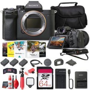 Sony a7R V Mirrorless Camera Bundle 61MP AI Autofocus-0