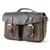 Faust Leather Camera Bag Full Grain Leather Handcrafted DSLR-7