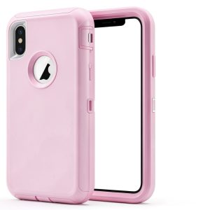 Entronix iPhone XR Case Screen Protector Heavy Duty Bundle-0
