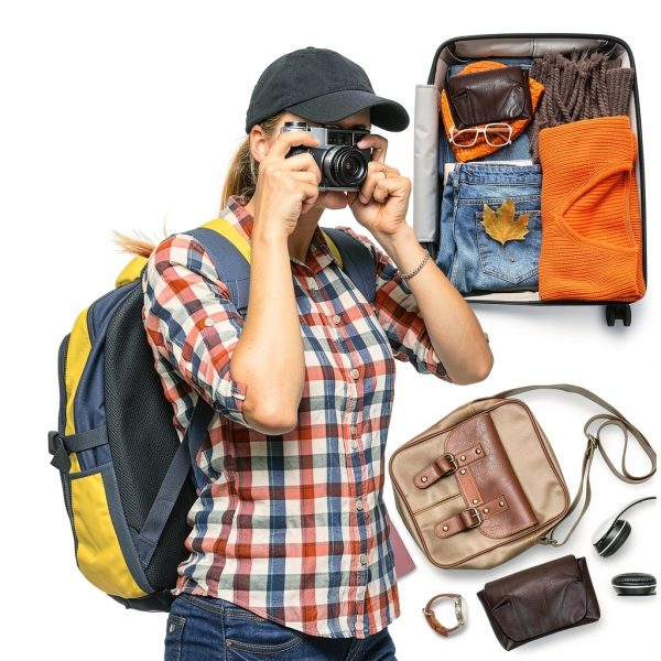 PU Camera Storage Bag for Photographers Durable Compact-5