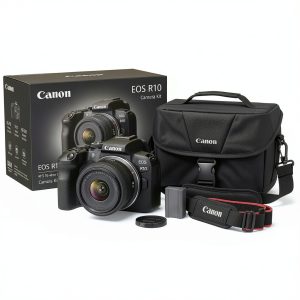 Canon EOS R10 Mirrorless Camera 4K Video Bundle Kit-0
