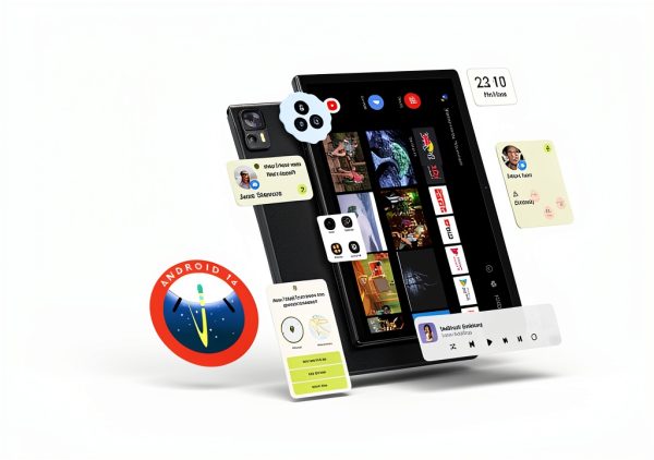 Qukenk Android 14 Tablet Octa Core 64GB Keyboard Included-8