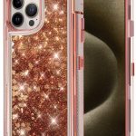 Entronix iPhone 15 Pro Case Glitter Protection Wireless-0