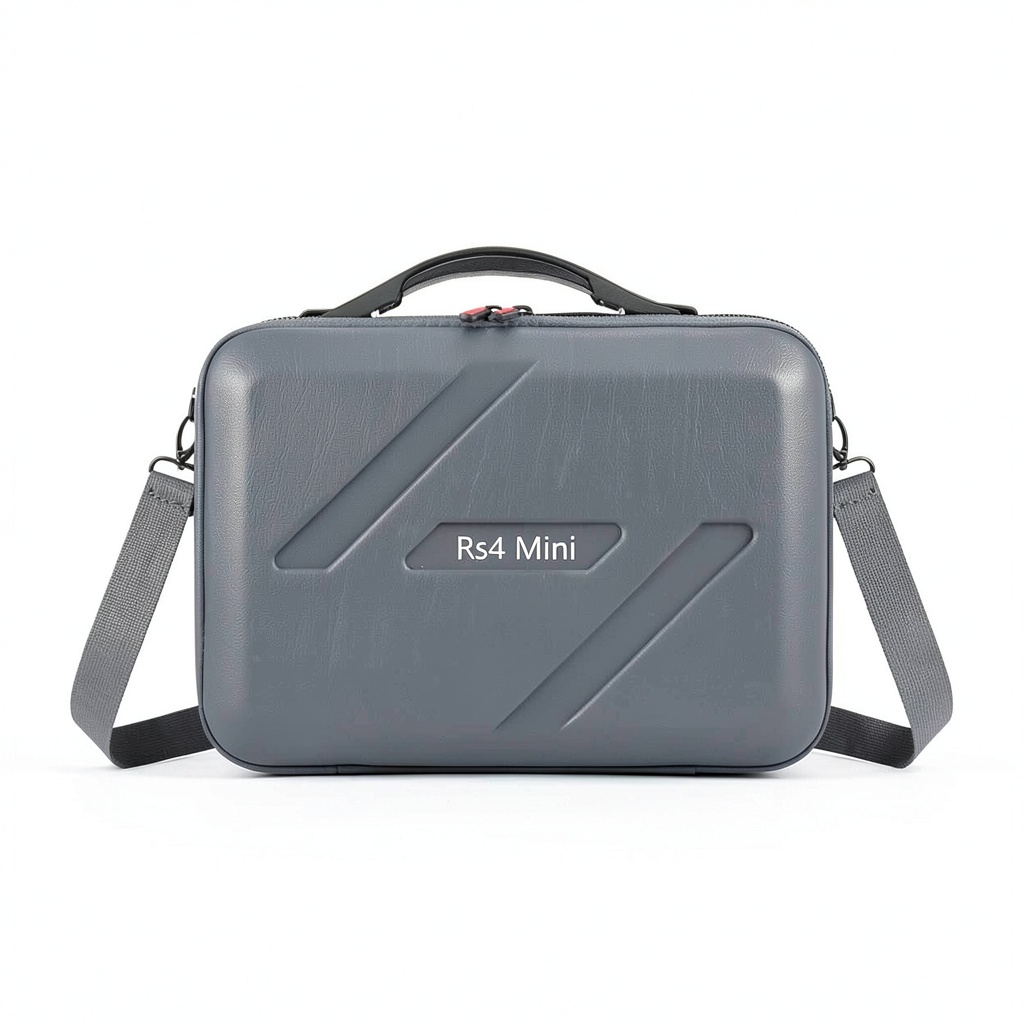 Installing STARTRC DJI RS 4 Mini Carrying Case Durable Shockproof on a wooden desk