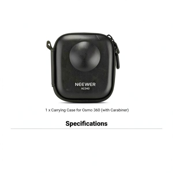 Neewer DJI Osmo 360 Case Hard Shell Splashproof Carrying Bag-6