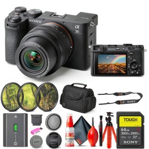 Sony a7C II Camera Full Frame 33MP 4K Video Bundle-0