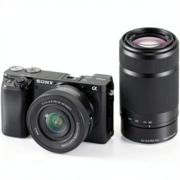 Sony a6100 Mirrorless Camera Bundle with Lenses 4K Video-1
