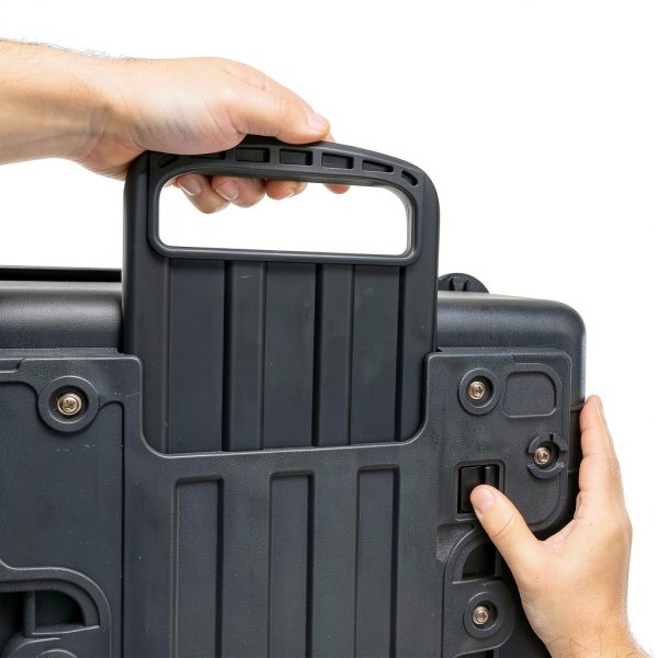 Polypropylene Tool Case Reinforced Steel Construction-3