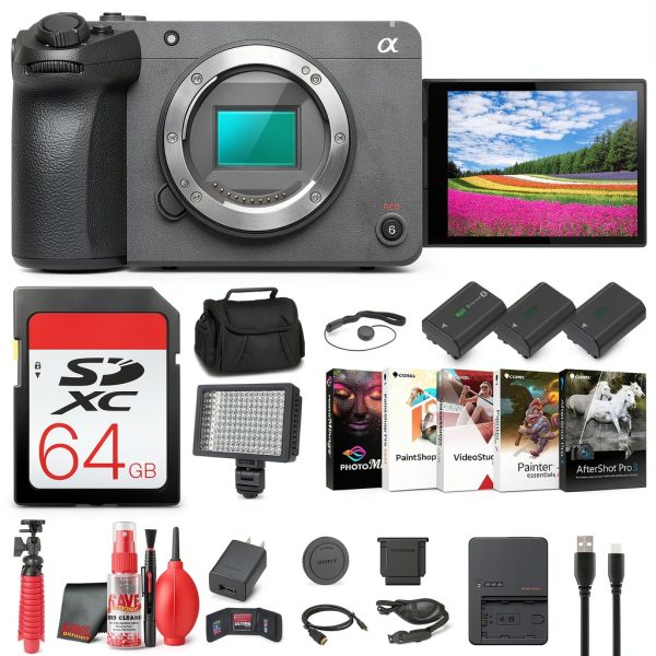 Sony FX30 Cinema Camera 4K 120fps Filmmaking Bundle-0