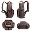 Gaetano Large Leather Backpack Camera Bag Photographers-6