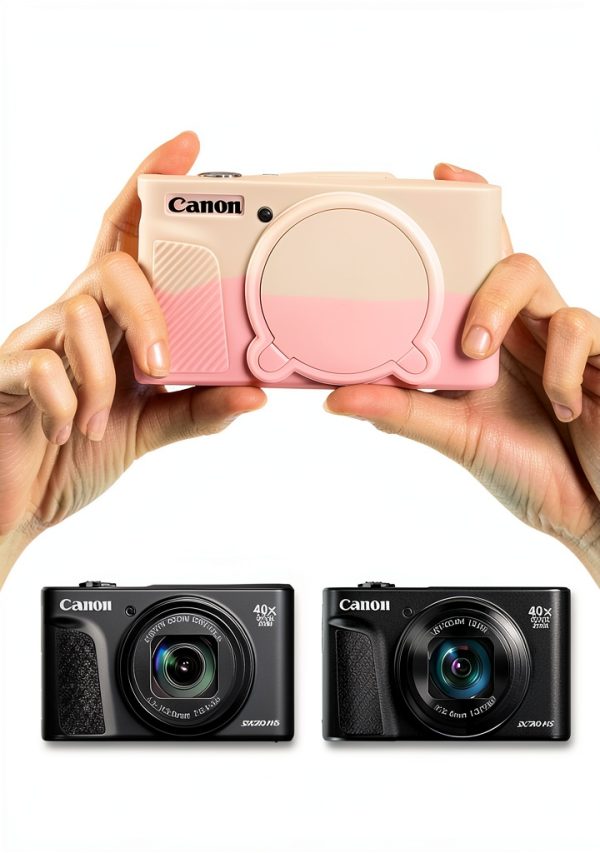 Canon Camera Case Soft Silicone Full Protection SX730 SX740-4