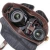 Faust Leather Camera Bag Full Grain Leather Handcrafted DSLR-13