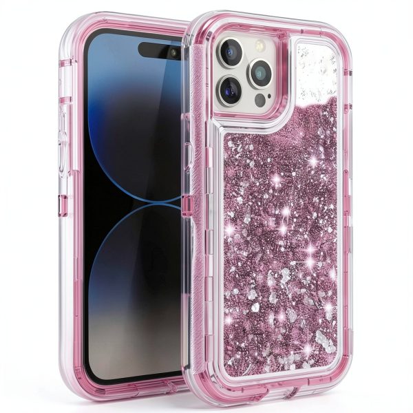 Entronix Liquid Glitter Case iPhone 14 Pro Max Protection-4