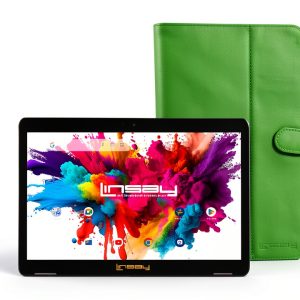 LINSAY 10.1 Inch Android 15 Tablet 128GB Storage Octa Core-0