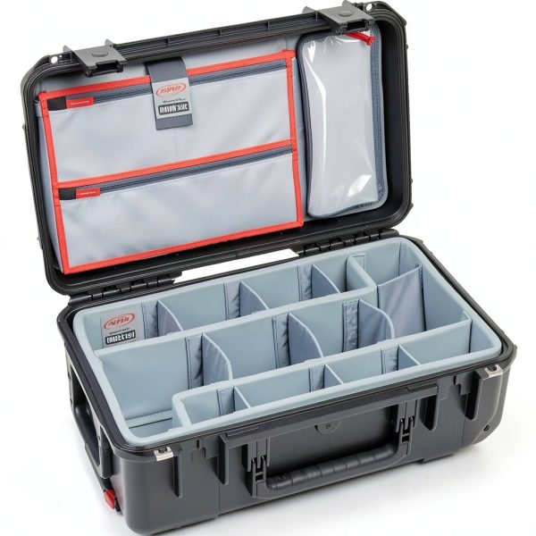 SKB iSeries Watertight Photo Case with Wheels Dividers-1