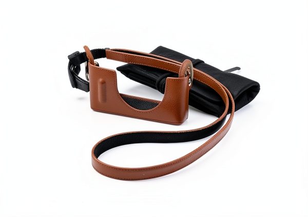 XQ1 Leather Brown Camera Case Real Leather Protection-2
