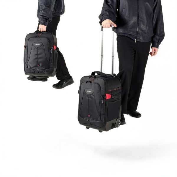 Neewer Rolling Camera Backpack Trolley Case Anti Shock-4