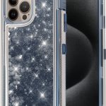 Entronix Glitter Case iPhone 15 Pro Heavy Duty Protection-0