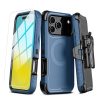 Pavo iPhone 17 Case Dual Layer Protection Detachable Holster-0