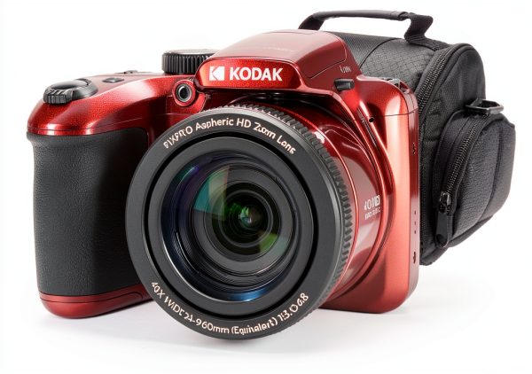 Kodak PIXPRO AZ405 Digital Camera 40x Zoom Red Bundle-0