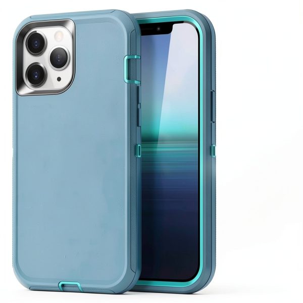 Entronix iPhone 16 Pro Max Case Navy Blue Teal Protection-0
