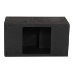 Q Power QBOMB12VLSQ 12 Inch Ported Speaker Box MDF-0