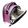 Pink DSLR Camera Bag Water Resistant Nylon Shoulder Bag-4