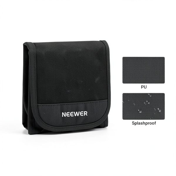 Neewer 82mm Filter Case Trifold Splash Resistant Protective-2