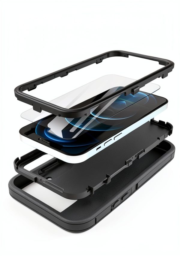 Entronix iPhone 13 Pro Case Bundle Heavy Duty Protection-1