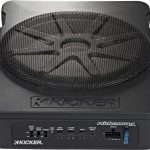 KICKER Hideaway 10 Compact Powered Subwoofer Black-0