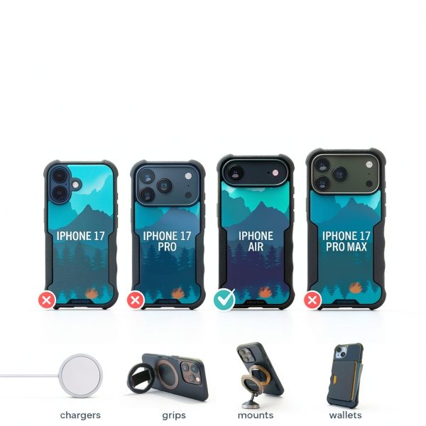 Gripzilla iPhone Air Case Rugged Protection MagSafe Grip-4
