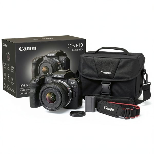 Canon EOS R10 Mirrorless Camera 4K Video Bundle Kit-1