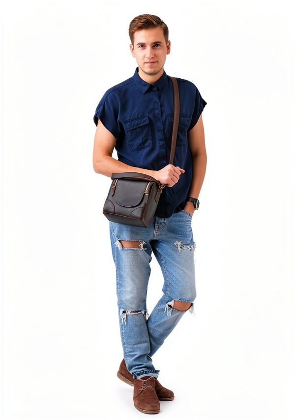 Calista Small Leather Camera Bag Full Grain Leather DSLR-5