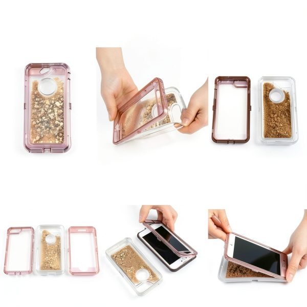 Entronix iPhone 15 Pro Case Glitter Protection Wireless-1
