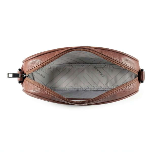 Onyx Collection Camera Bag Leather RFID Pocket Adjustable-3