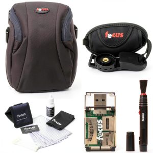Focus Medium Camera Kit Lens Pen Card Reader Microfiber-0