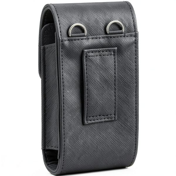 Canon Leather Camera Case PowerShot SX740 Black Magnetic-1
