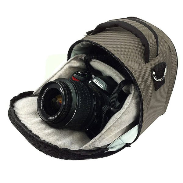 DSLR Camera Shoulder Bag Water Resistant Nylon Padded-1