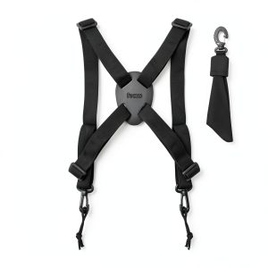 Leather Binocular Harness Adjustable Strains Outdoor Gear-0