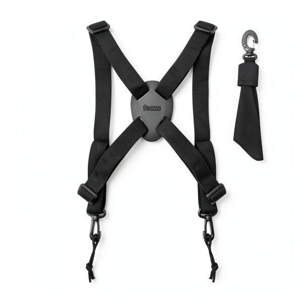 Leather Binocular Harness Adjustable Strains Outdoor Gear-0