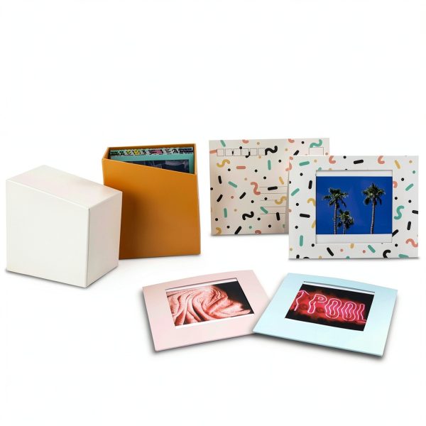 Magnetic Photo Postcard Kit Instax Mini Square Polaroid GO-3
