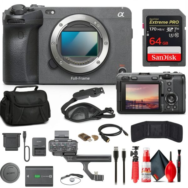 Sony FX3 Cinema Camera Full Frame 4K Video Compact Design-0
