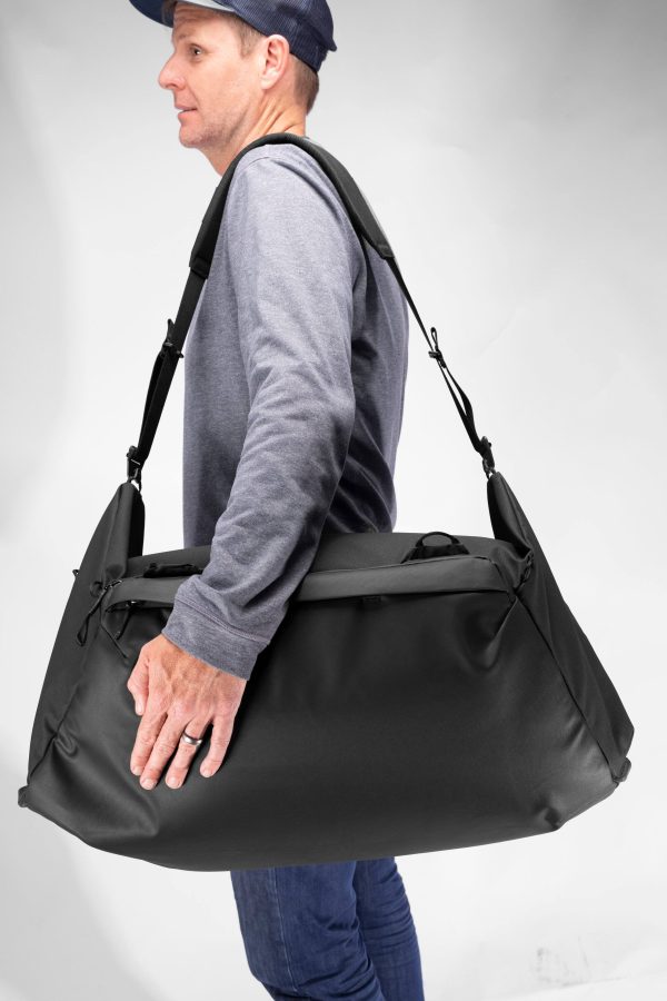 Peak Design Travel Duffel Black Weatherproof Carry On Bag-3