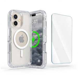 Entronix Heavy Duty Clear Case Bundle Phone Protection-0